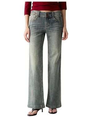 Miss Sixty Flared Jeans - Grijs