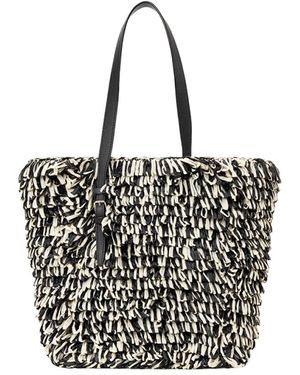 Valextra Tassen ,Veelkleurig ,Tote Bags - Zwart
