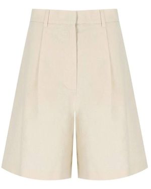 Weekend by Maxmara Korte Broeken ,Katoen Ecuba Bermuda Shorts - Naturel