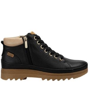 Pikolinos Schoenen ,Zwart ,Leer Vigo W3W-8825C1 Enkellaars
