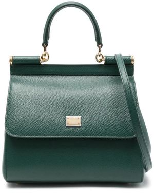 Dolce & Gabbana Hobo Lago Schoudertas - Groen