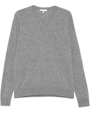 The Row Truien & Vesten ,Grijs ,V-Neck Truien