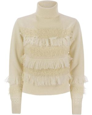 Vanisé Turtlenecks - Natural
