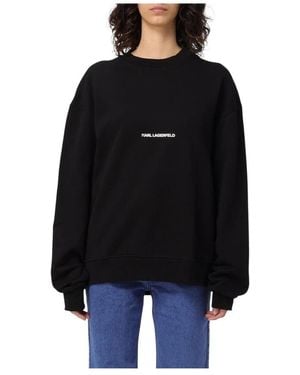 Karl Lagerfeld Sweatshirts - Black