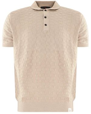 Peuterey Keirin Polo Stylisches Herrenhemd - Natur