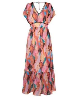 Naf Naf Maxi dresses - Rot