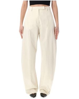 Thelatest Wide Trousers - Natural