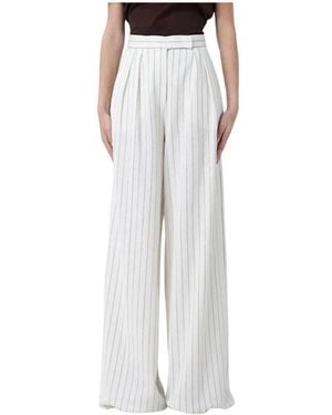 Max Mara Wide Trousers - White