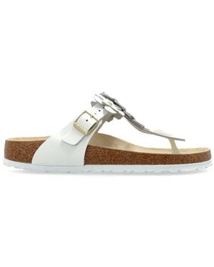 Birkenstock Flip Flops - White