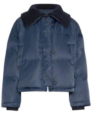 Weekend by Maxmara Winter Jackets - Azul