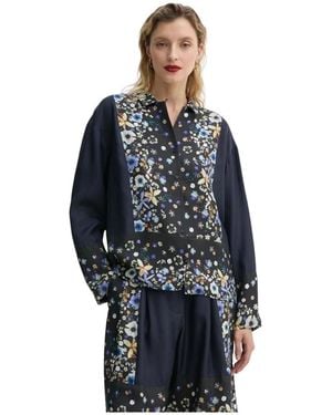 Munthe Overhemden ,Blauw ,Faiza Shirt