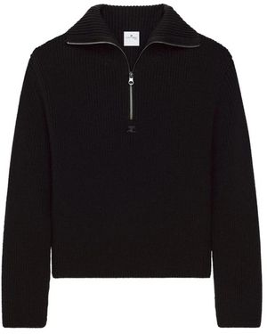 Courreges Turtlenecks - Black