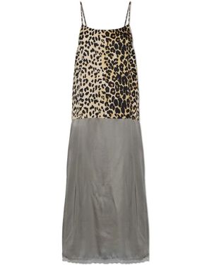 Munthe Kleedjes ,Grijs ,Varika Slip Dress