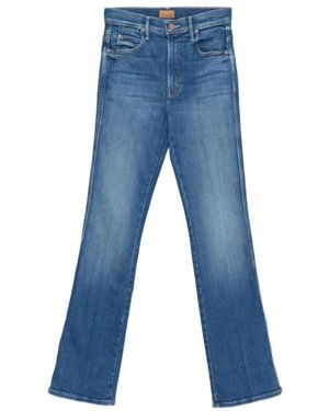 Mother Boot-Cut Jeans - Blu