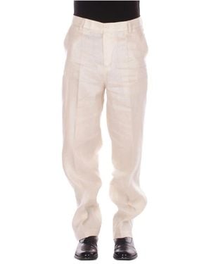 John Richmond Straight Trousers - Natural