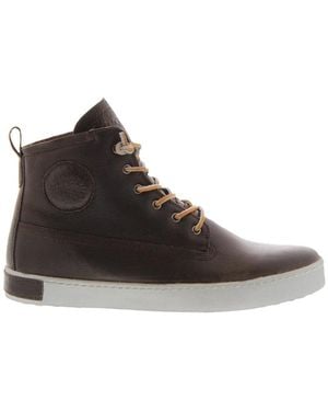 Blackstone Lace-Up Boots - Marrón