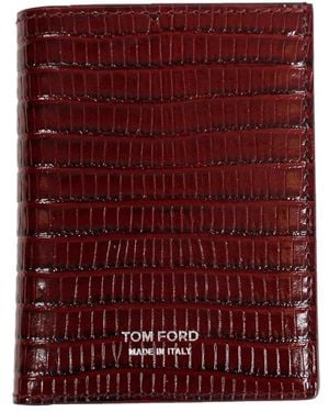 Tom Ford Accessoires ,Rood ,Wallets & Cardholders - Paars