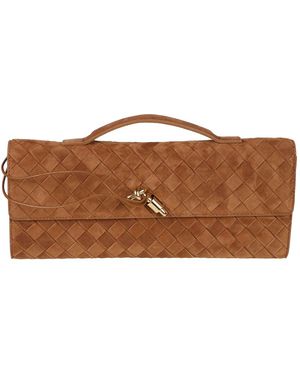 Bottega Veneta Tassen ,Bruin ,Andiamo Clutch