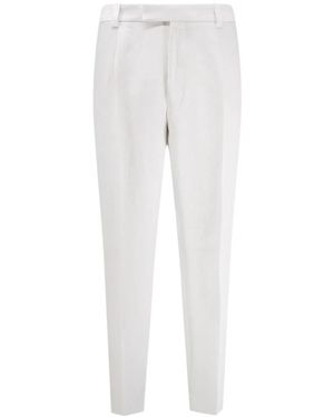 BOSS Suit Trousers - White