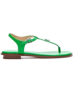 Michael Kors Flat Sandals - Green