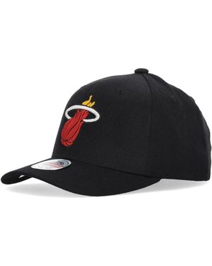 Mitchell & Ness Fitness ,Zwart ,Wol Curved Visor Cap Nba Top Spot Classic