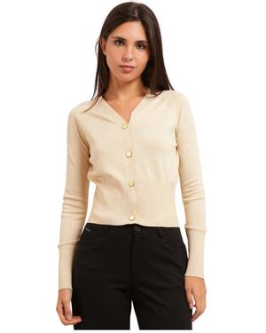 ARMANI EXCHANGE Cardigan Met Knopen En V-Hals - Zwart