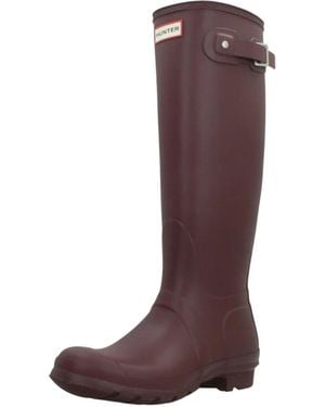 HUNTER Rain Boots - Marrón