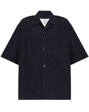 Studio Nicholson Short Sleeve Shirts - Nero