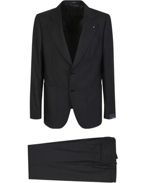 Lardini Single Breasted Suits - Zwart