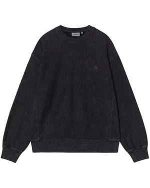 Carhartt Hoodies & Sweatvesten ,Zwart ,Sweatshirts - Blauw