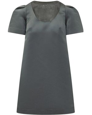 Tela Kleedjes ,Grijs ,Polyester Ethel Jurk