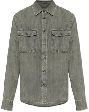 Rag & Bone Denim Shirts - Gris