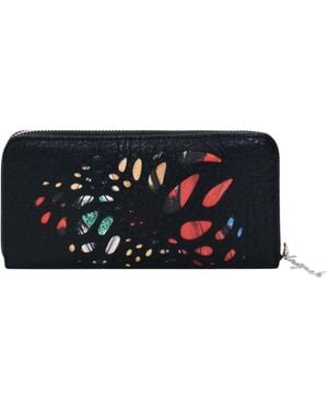 Desigual Accessoires ,Zwart ,Polyester Notus Print Fiona Portemonnee