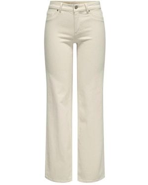 ONLY Straight Jeans - Naturel