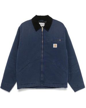 Carhartt Jassen ,Blauw ,Stedelijke Spijkerjas Voor Mannen