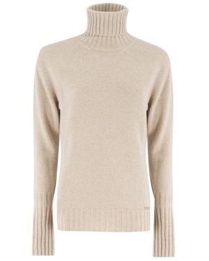 Kiton Cashmere Knitwear - Natural