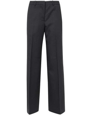 Marine Serre Wide Trousers - Blue