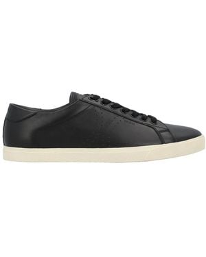 Celine Triomphe Low Lace-Up Sneaker - Schwarz