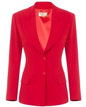 Elisabetta Franchi Blazers - Red