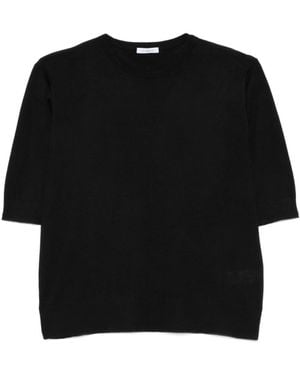 Malo Round-Neck Knitwear - Nero