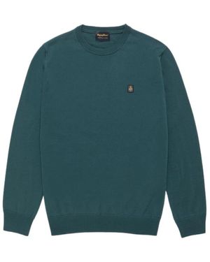 Refrigiwear Merinowollen Trui Met Ronde Hals - Groen
