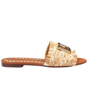 Dolce & Gabbana Sliders - Natural