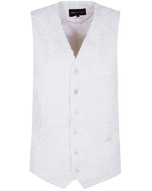 Comme des Garçons Classic Gilet - Wit