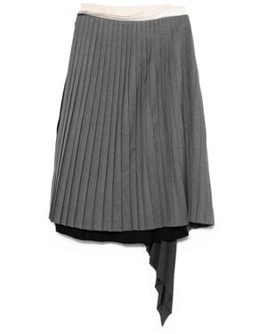 FEDERICO CINA Midi Skirts - Gris