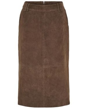 Notyz Rokken ,Bruin ,Skirts