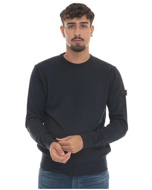 Peuterey Round-Neck Knitwear - Blue