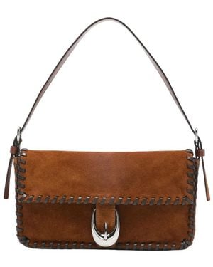 STAUD Tassen ,Bruin ,Leer Harlow Schoudertas