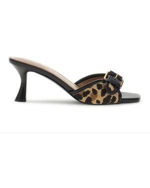 Guess Heeled Mules - Brown