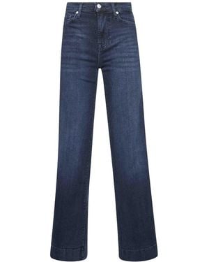 7 For All Mankind Straight Jeans - Blauw