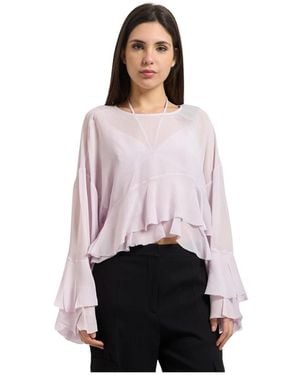BOSS Overhemden ,Roze ,Bleja Blouse